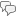Speech bubble icon